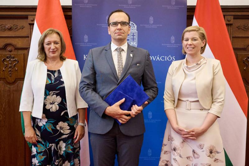 Ignácz Bence a Szakképzésért Apáczai Csere János-díjjal tüntették ki.