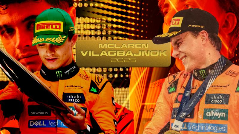 Címvédés 34 év elteltével: A McLaren visszatért a csúcsra, 10-szeres konstruktőri világbajnok lett! | M4 Sport
